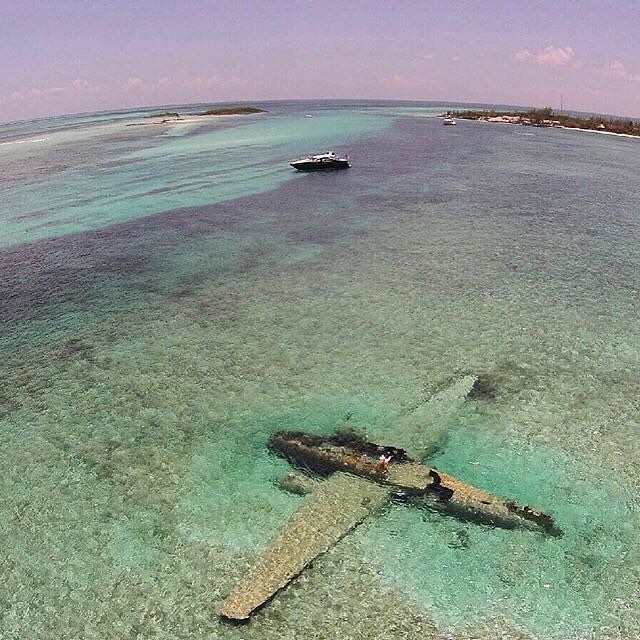 aerial images of shipwrecks