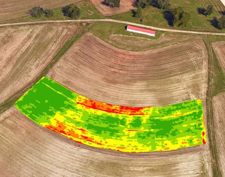 agriculture software drone