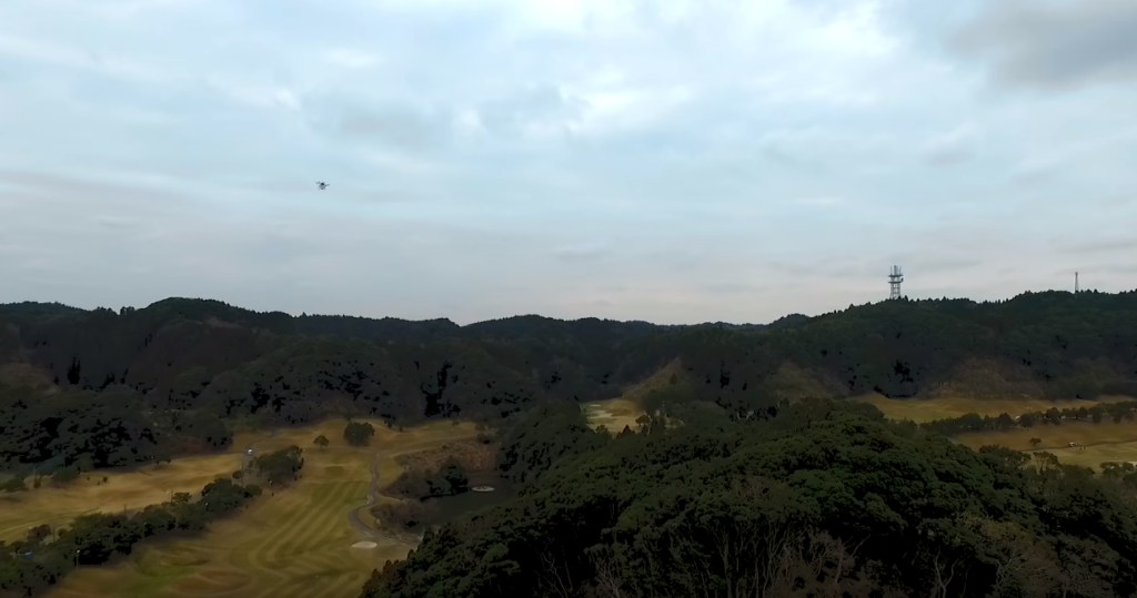 golf course drone