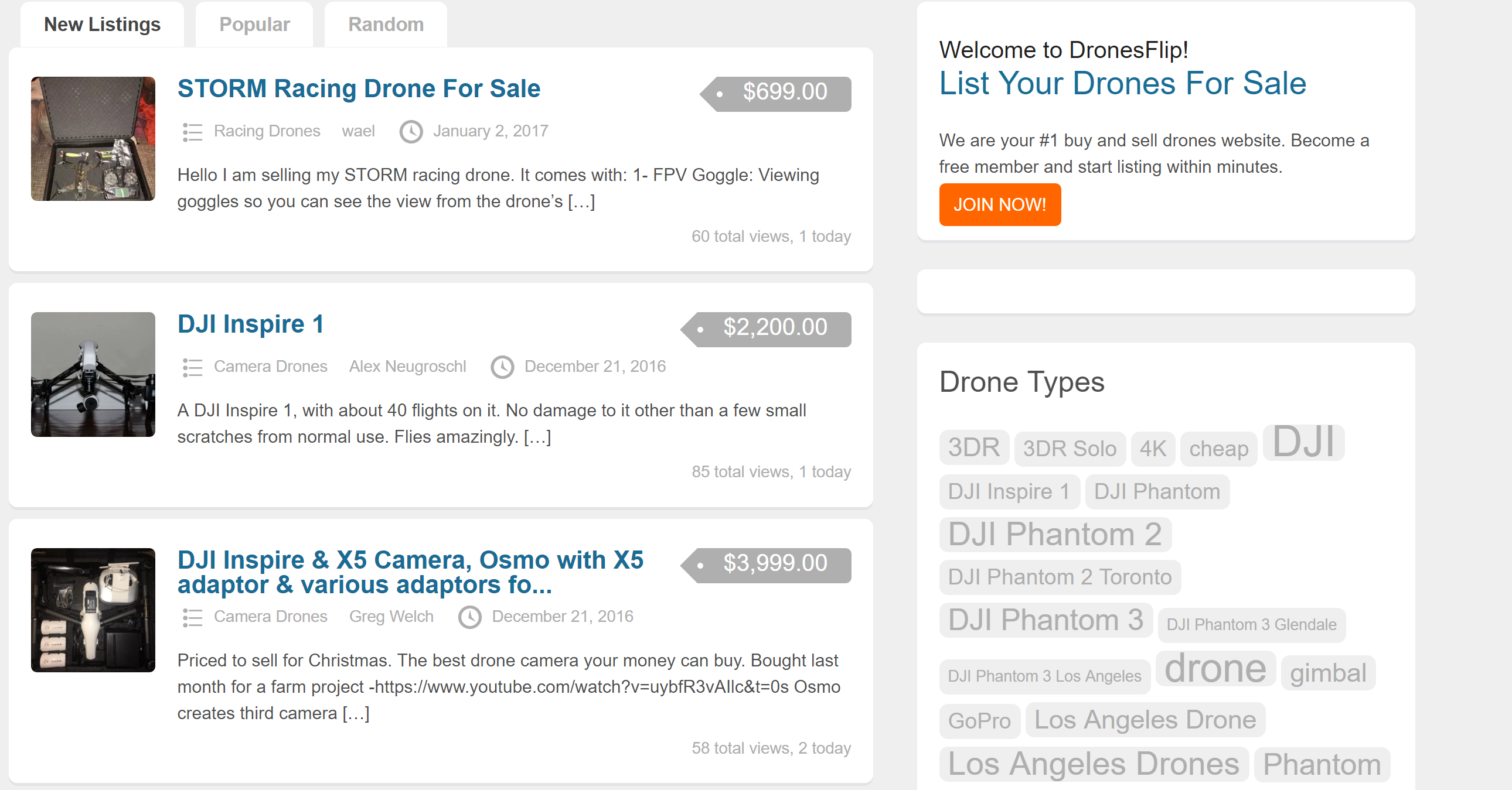 dronesflip sell your drone marketplace