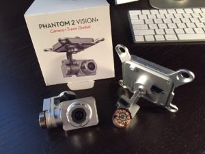 Phantom 2 Vision+ Camera and Gimbal Parts